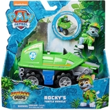 Великий рятувальний автомобіль-трансформер Spin Master PAW Patrol Джунглі Цуценячий патруль з водієм Роккі (SM17776/0648) - Pampik