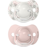 Пустушка Suavinex A walk in the park фізіологічна, 0-6 місяців, 2 шт., рожевий (308269) - Pampik