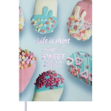 Ежедневник датированный Buromax Fancy 2024 A5 голубой (BM.2186-14) - Pampik