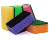 Губки кухонні пористі Продом Супер Піна 9x6x3.5 см, 5 шт. - Pampik - 2