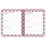 Блокнот Ранок Вишиванка моїх планів 160 аркушів чорний (G1721003У) - Pampik - 2