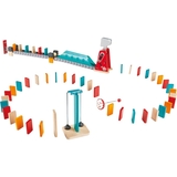 Динамічний конструктор Hape Ефект доміно Могутній молот 59 елементів (E1056) - Pampik