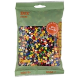 Термомозаїка Hama Midi Набір кольорових намистин, 3000 шт., 15 кольорів (HM-191-199) - Pampik