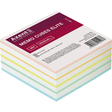 Папір для нотаток Axent Elite Mix проклеєний 90х90х40 мм 240 аркушів - Pampik