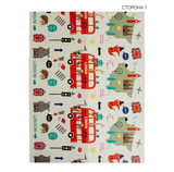 Дитячий килимок Poppet Екскурсія Лондон та Дорожній лабіринт двосторонній складний 200х150x1 см (PP026-150H) - Pampik - 2