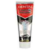 Зубная паста Dental отбеливающая, с углем, двухцветная - Pampik