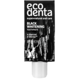 Зубна паста Ecodenta Black Whitening Mini, відбілююча з чорним вугіллям, 10 мл - Pampik