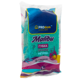 Губка лазнева Prodom Maliby, овальна, з масажним шаром - Pampik