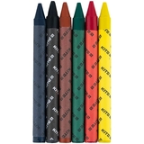 Мел восковой Kite Classic 6 шт. (K-1076) - Pampik - 3