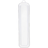 Контейнер для зубних щіток Bager Terra White пластиковий 23.5х6х4.5 см (BG-762 W) - Pampik - 3