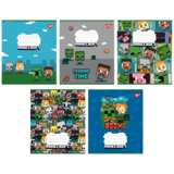 Набор тетрадей Yes Minecraft А5 в линейку 12 листов 25 шт. (766950) - Pampik