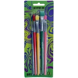 Набір пензлів Kite синтетика №3, №5, №8, №9, №10, 5 шт. (K21-333) - Pampik