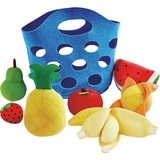 Ігровий набір Hape Кошик з фруктами (E3169) - Pampik