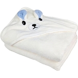 Дитячий рушник-куточок HomeBrand з вишивкою 80х80 см кремовий (60090) - Pampik