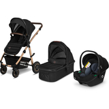 Універсальна коляска Lionelo Amber 3 в 1 Black Onyx (LO-AMBER BLACK ONYX (3in1)) - Pampik - 3