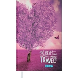 Щоденник датований Buromax Romantic 2024 A6 фіолетовий (BM.2561-07) - Pampik