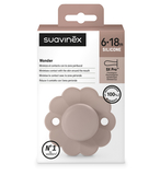 Пустушка фізіологічна Suavinex Wonder, силіконова, 6-18 місяців, світло-рожевий (308390) - Pampik - 3