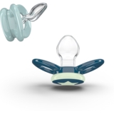 Пустышка ортодонтическая Dentistar, для мальчика, с 6 месяцев, 2 шт - Pampik - 3