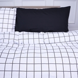 Простыня MirSon Ranforce Elite 17-4765 Piacenza 110х160 см черная (2200008943370) - Pampik - 3