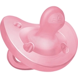 Пустышка Chicco PhysioForma Soft силикон, 6-16 мес., 1 шт., розовая (73091.92) - Pampik