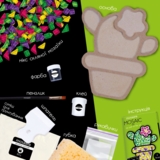 Набор для творчества Mosaaro Мозаика хрустальное стекло Кактус (MA2006) - Pampik - 4