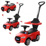 Машинка-каталка с толкателем Bambi M 3503B-3 красная - Pampik