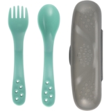 Набір столових приборів Canpol babies в футлярі бірюзовий (74/019_tur) - Pampik