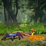 Іграшка Zing Klixx Creaturez Fidget Пітон червоно-жовтий - Pampik - 2