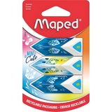 Набор ластиков Maped Mini Cute пирамида 3 шт. в ассортименте (MP.119518) - Pampik - 2