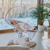 Крісло-гойдалка Lionelo Iris Beige Sand, бежевий - Pampik - 12