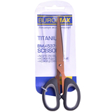 Ножницы офисные Buromax Titanium 163 мм серые (BM.4537-09) - Pampik