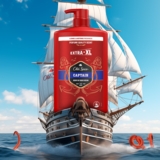 Гель для душа и шампунь Old Spice 3 в 1 Captain, 1000 мл - Pampik - 6