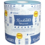 Паперові рушники Кохавинка одношарові, 150 метрів, 1050 відривів, синій - Pampik