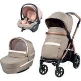 Коляска 3 в 1 Peg-Perego Book Mon Amour Lounge розовое золото - Pampik