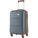 Чемодан Semi Line 20" S Green-Grey (T5584-2) - Pampik