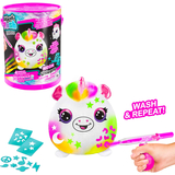 Набір для творчості Canal Toys DIY Airbrush Plush Сквіш Неон сюрприз (AIR022) - Pampik