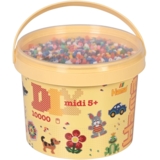 Термомозаїка Hama Midi Набір кольорових намистин, 10000 шт., 22 кольори (HM-180-67) - Pampik