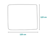 Пелюшка Lionelo Bamboo Swaddle Beige Sand, бежевий - Pampik - 3