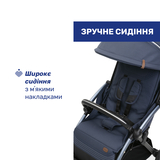 Прогулянкова коляска Chicco Goody XPlus синя (87040.38.07) - Pampik - 7