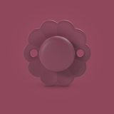 Пустушка фізіологічна Suavinex Wonder, силіконова, 6-18 місяців, бордовий (308389) - Pampik - 4