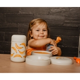 Термос для їжі Suavinex Go natural жовтий банан 400 мл, бежевий (401504) - Pampik - 4