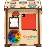 Бізібудинок GoodPlay Всезнайка з LED підсвічуванням 24х24х30 см (691407) - Pampik - 4