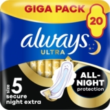 Гігієнічні прокладки Always Ultra Secure Night Extra, 20 шт. - Pampik