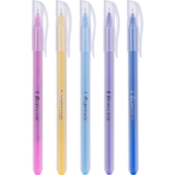 Ручка кулькова 1 Вересня Natural сині чорнила упаковка 30 шт. (411477) - Pampik - 2