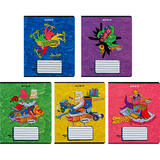 Набор тетрадей Kite Hot Wheels А5 в клетку 18 листов 20 шт. (HW24-236) - Pampik