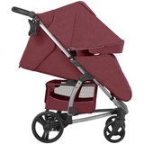 Коляска прогулочная Carrello Vista CRL-8505 Ruby Red красная (35226) - Pampik - 2