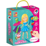 Игра настольная Vladi Toys магнитная одевалка Меган и Полли (VT3702-11) - Pampik