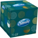 Салфетки косметические трехслойные Smile белые 70 шт. в ассортименте - Pampik - 3