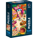 Пазлы De.tail Фруктовый городок, 120 элементов (DT100-24) - Pampik