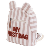 Рюкзак дитячий Childhome My first bag nude/terracotta (CWKIDBSTNR) - Pampik